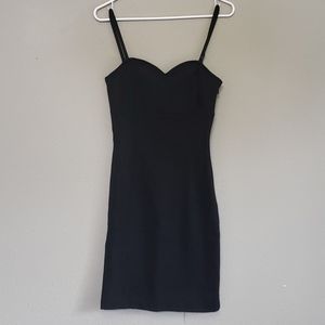 Black cocktail dress